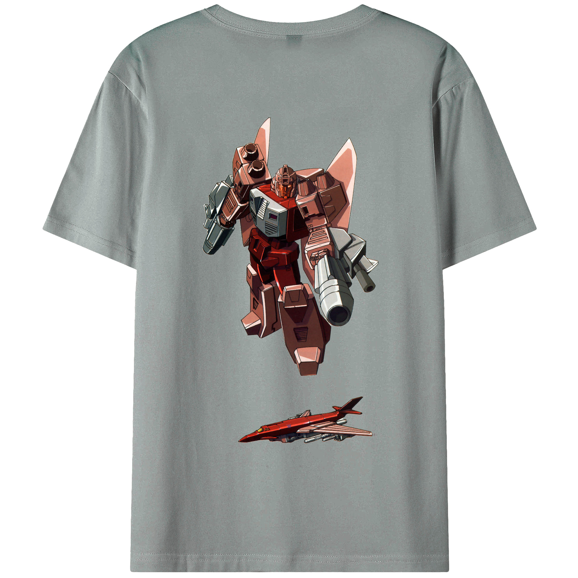 （画像用）  綿100％ メンズ半袖Tシャツ（バックプリント） 通気性